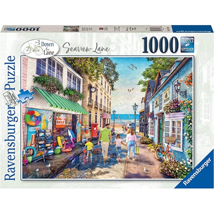 Ravensburger 1000 Piece Puzzle - Seaview Lane