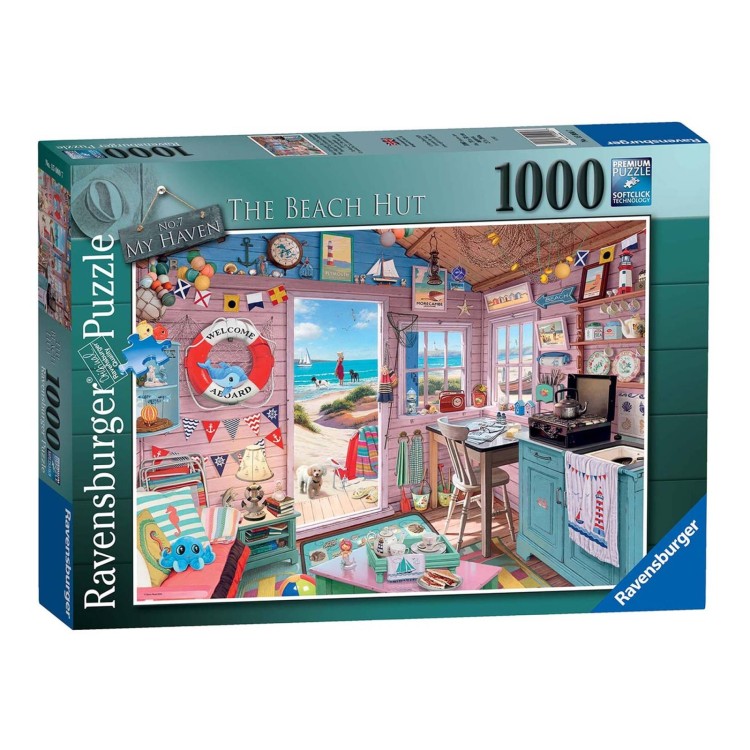 Ravensburger 1000 Piece Puzzle - The Beach Hut