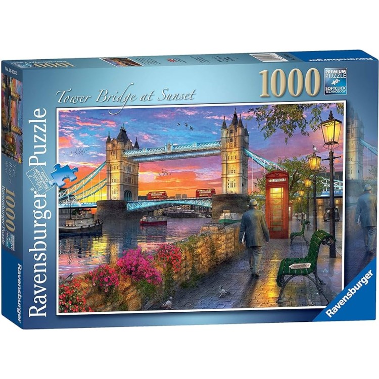 Ravensburger 1000 Piece Puzzle - Tower Bridge at Sunset