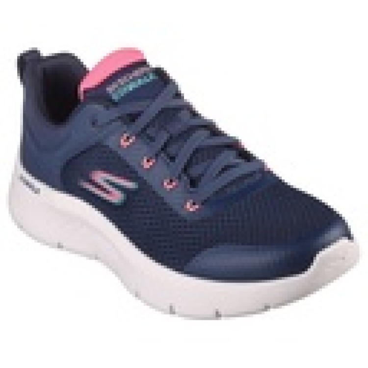 Sketchers Go Walk Flex Womens Shoe Navy/Pink - SIZE 5