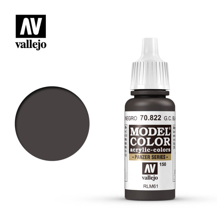 Vallejo 70.822 German Camo Black Brown