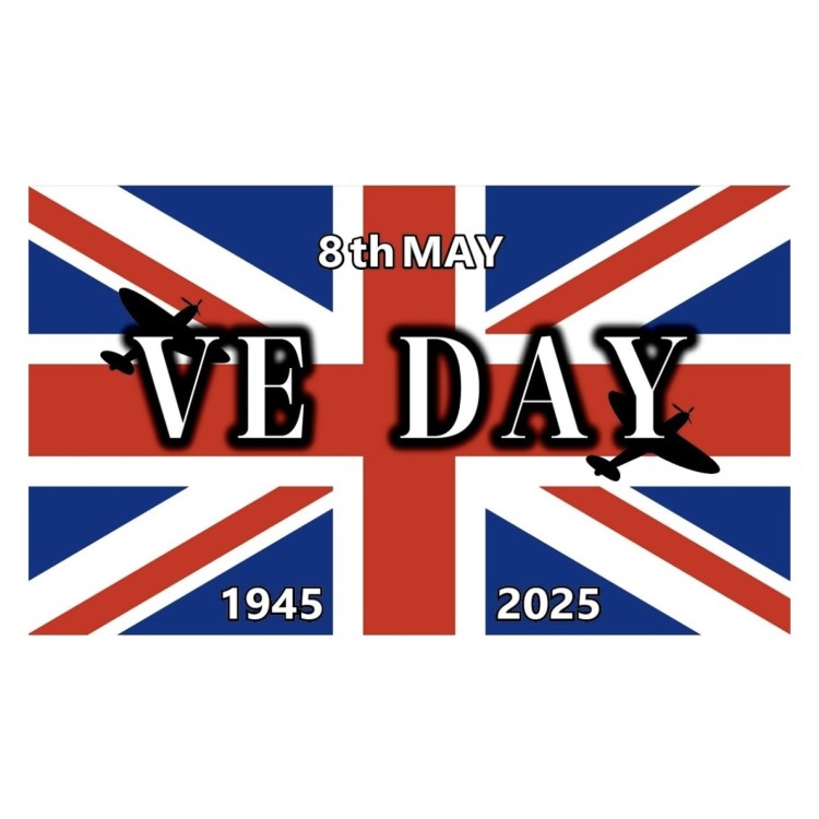 VE Day Flag - Dated