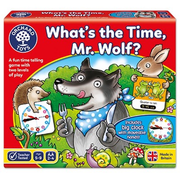 Orchard Toys What’s the Time Mr Wolf